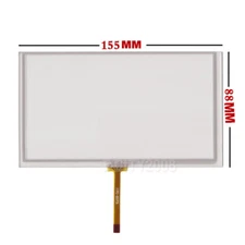 6.2" 4Wire Resistive Touch Panel 155x88mm For CLAA062LA01CW LCD Ship From USA