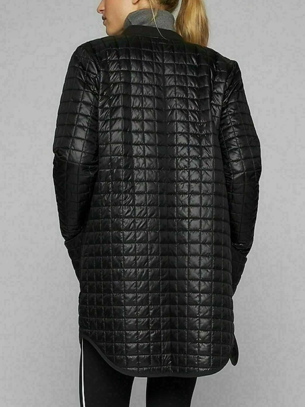 ATHLETA Recycled Grandview PrimaLoft Shell Quilted Jacket Coat Black XXS eBay