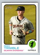 2022 Topps Heritage Minors #67 Reed Trimble