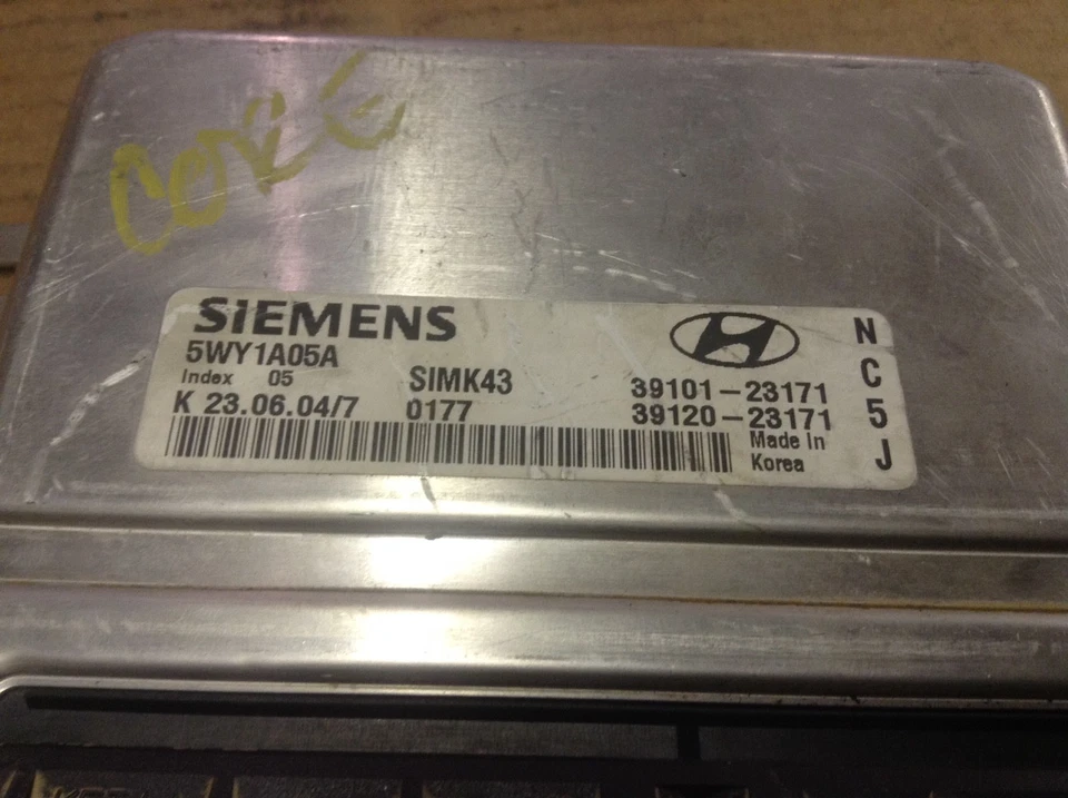 04 05 06 现代伊兰特 MT 发动机控制电脑模块 ECM — 第 2/4 张图片