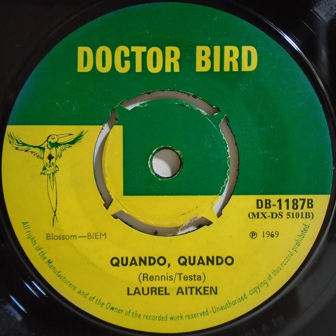 英7” Laurel Aitken Reggae Prayer DB1196 Doctor Bird /00050 Laurel Aitken - Reggae Prayer (7