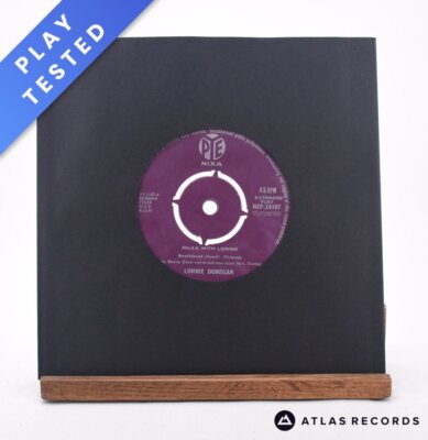Lonnie Donegan - Relax With Lonnie - 7'' EP Vinyl Record - Plain