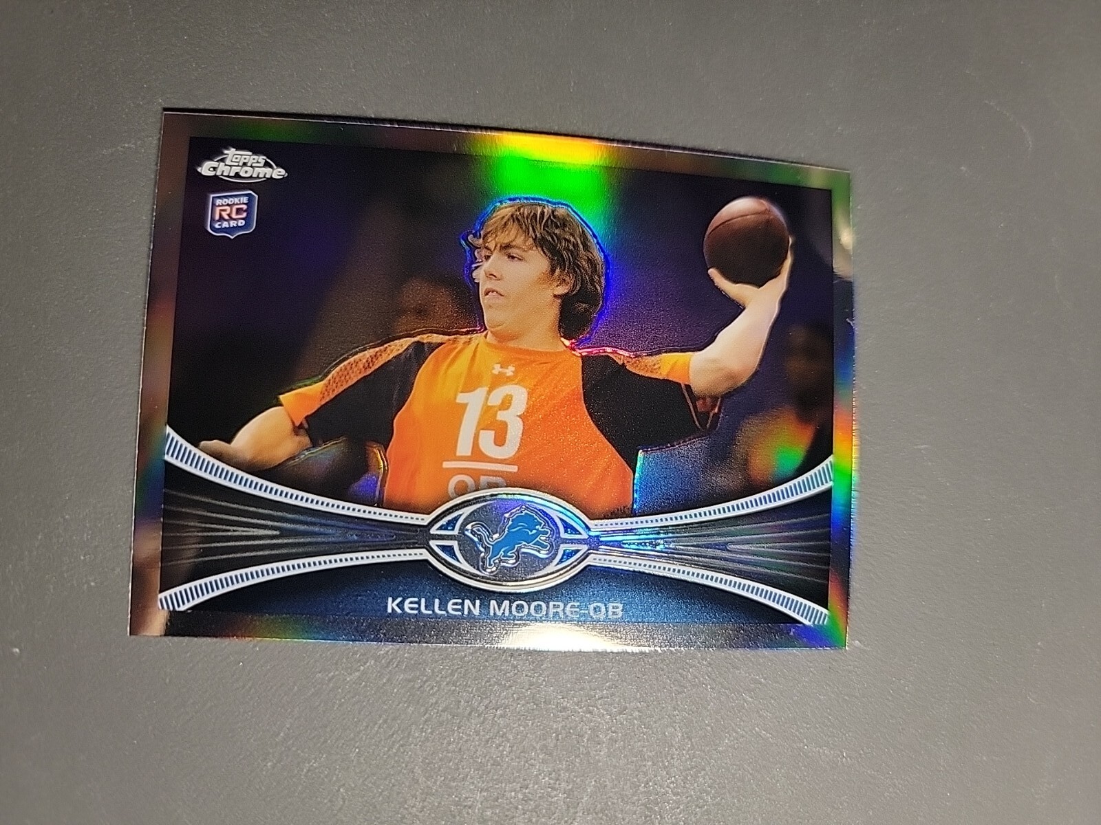 2012 Topps Chrome Refractor Kellen Moore #27 Rookie RC SAN DIEGO CHARGERS 