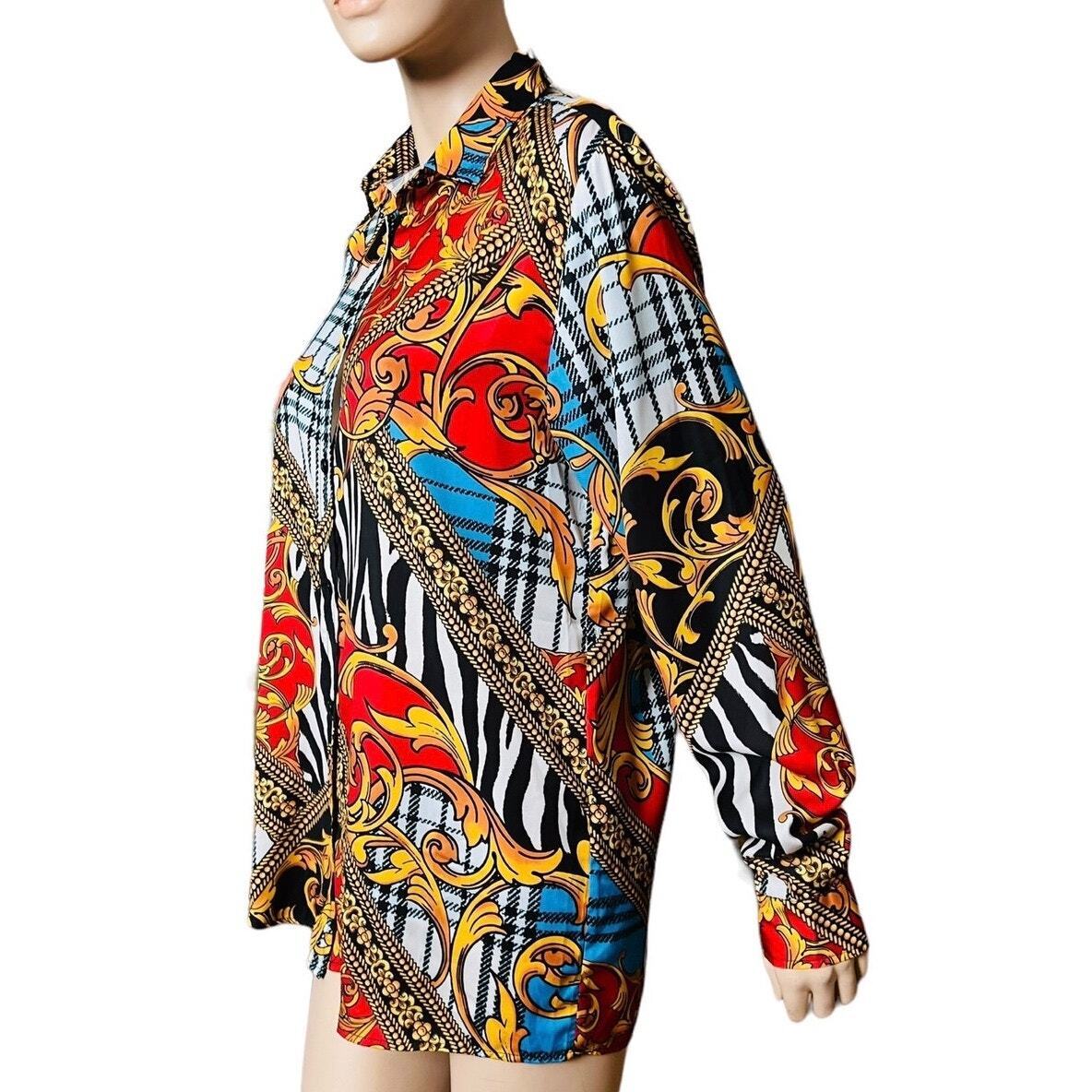 Jaded London Button up Shirt Oversize XS Long Sleeves Top