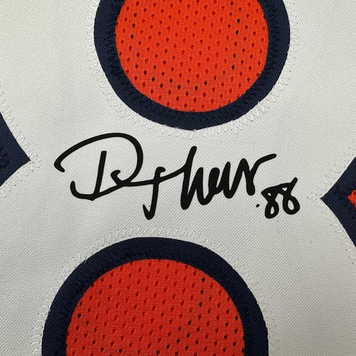 Facsimile Autographed Demaryius Thomas Denver Orange Reprint Jersey Size Mens XL - Picture 2 of 4