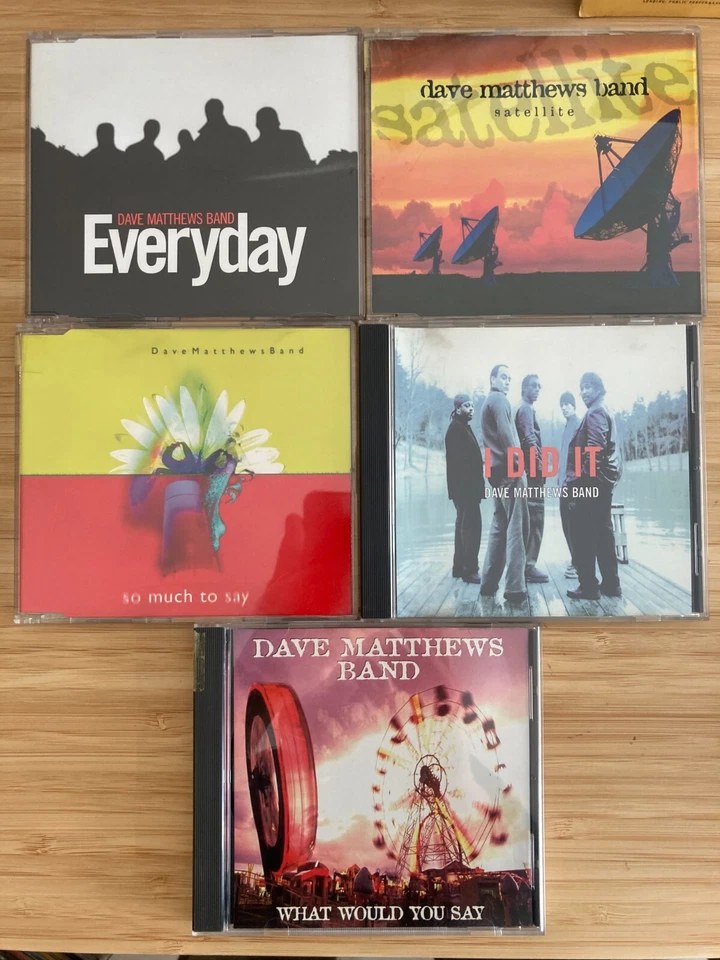 Dave Matthews Band _ Lotto 5 X CD Single & PROMO - Immagine 2 di 3