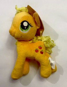 My Little Pony Applejack with HAT Plush 12" Tall Yellow ...
