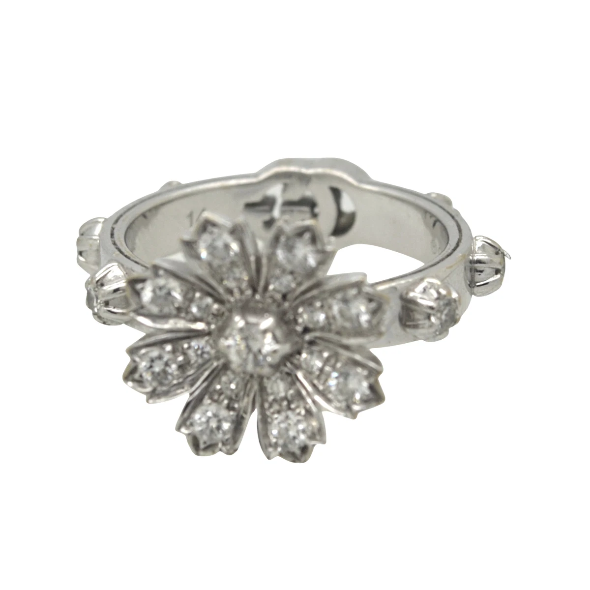 Gucci gold flower ring deals