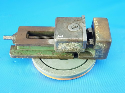 Maschinenschraubstock Schraubstock DDR S125/521 ,125/160mm 14,6kg - 第 2/9 張圖片