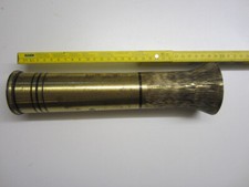 Messingh&uuml;lse Vase 40mm Deko Klarlack&uuml;berzug Umarbeitung zur Vase