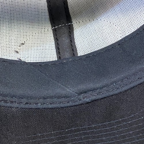 Cappello da baseball vintage anni '90 Nike N Swoosh nero snapback made in USA ottime condizioni - Foto 9 di 10