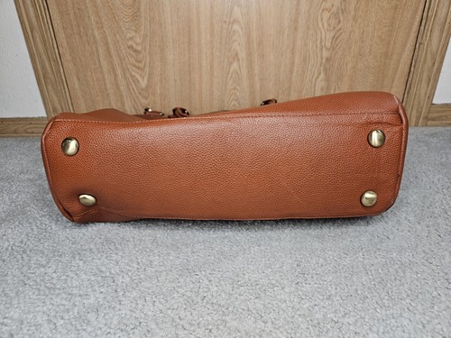 Oemi Brownstone Leather Bbay Bag Nice!! - Picture 6 of 10