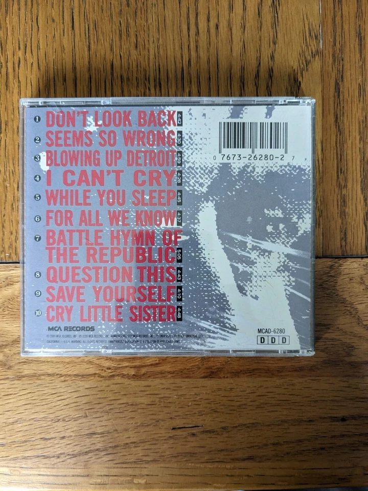 Charlie Sexton - Charlie Sexton - USA CD 1989 - MCA Records - MCAD-6280  - Image 2 of 4