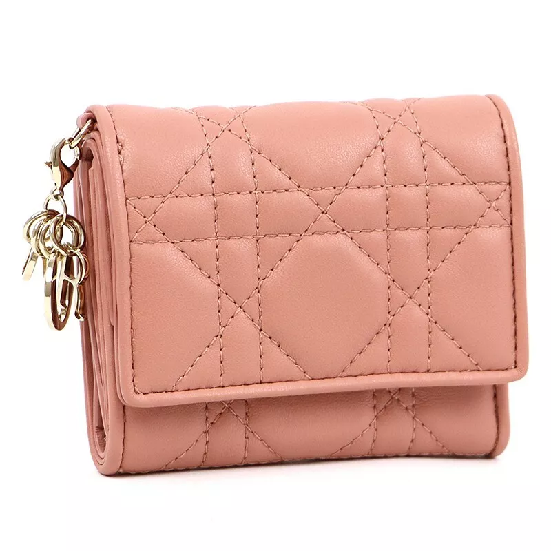 Christian Dior LADY DIOR Lotus Wallet S01810NMJ M76P  eBay