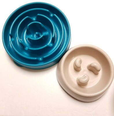 Lot of Slow Feeder Dog Bowl Fun Feeder Bowl Maze Interactive Dog Food  Bowl