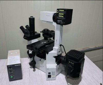 Olympus IX70 Inverted contrast Fluorescence Microscope