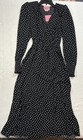 Kate Spade New York Womens Size S Black Long Sleeve Heartbeat Smocked Dress (M6)