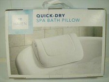 Bed Bath Beyond Mesh/Sherpa HAVEN Quick-Dry Spa Bath Pillow Hot Tub Headrest