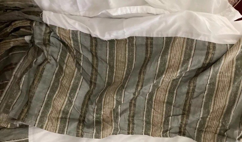 NWOT Bed Skirt Savannah Home Darjeeling Bedding Queen Dust Ruffle Southwest Colr
