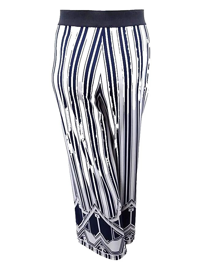 Брюки женские Alfani полосатые полиэстер