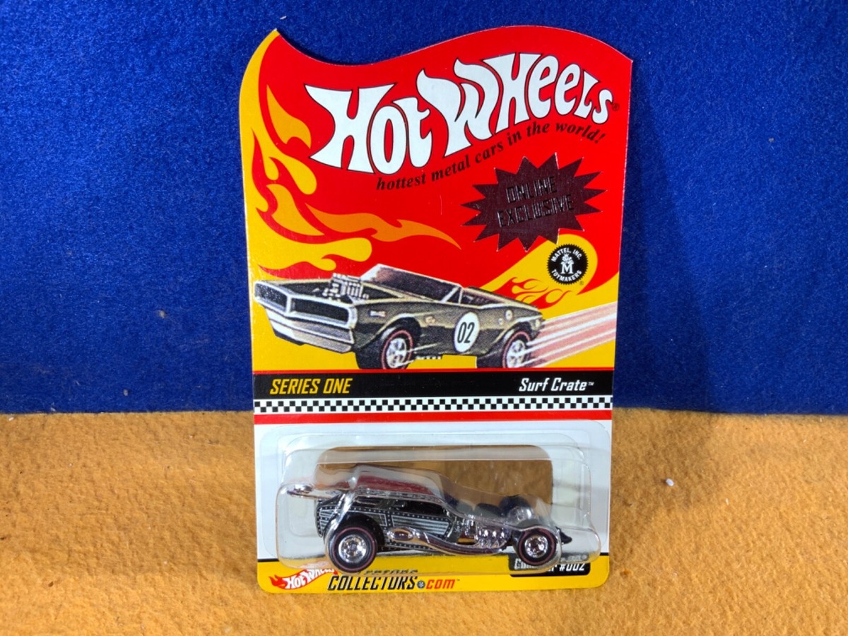 L9-89 HOT WHEELS ONLINE EXCLUSIVE - SURF CRATE - SILVER - #6728