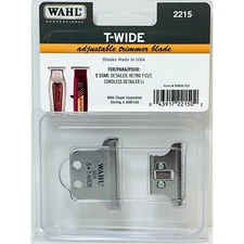 Wahl #2215 T-Wide Adjustable Trimmer Blade For Detailer & Retro T-Cut NEW