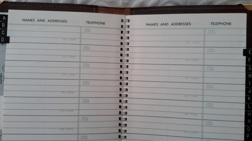 Vintage 1981 Eaton At A Glance Appointment Book Memoranda On a Weekly Basis New - Picture 11 of 14
