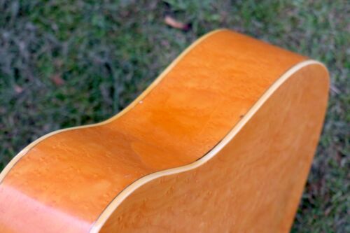 Muy Raro Birdseye Maple Early Eko J56 (pre Ranger) c.1965 (ref #13) - Imagen 11 de 15