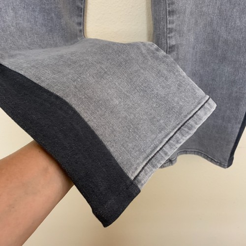 Denim recto delgado tiro alto Wit&Wisdom Ab Soultion talla 14 bloque de color - Imagen 2 de 14