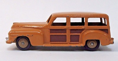 1950's Dinky #27F PLYMOUTH ESTATE WOODY STATION WAGON diecast x | eBay