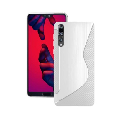 Für Huawei P20 Pro S-Line Silikon Gel Skin in verschiedenen Farben Handyhülle Etui
