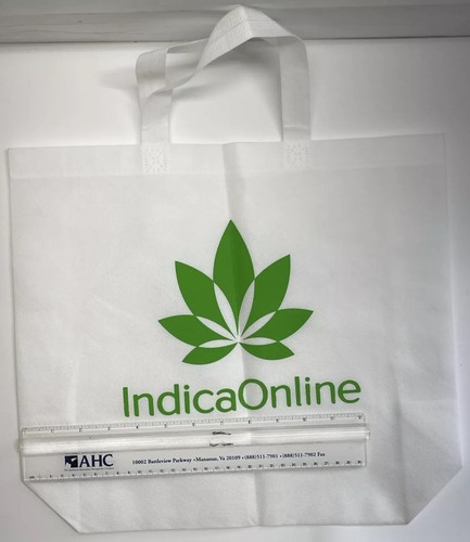 Borse tote in tessuto PROMO dispenser marche PROMO radici erba selezione Indica lotto online X3 - Foto 6 di 8