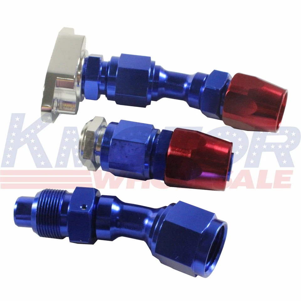 Turbo Charger Turbo Stainless Braided 17" Oil Return Drain Line+10AN Fitting Kit - Image 4 of 4