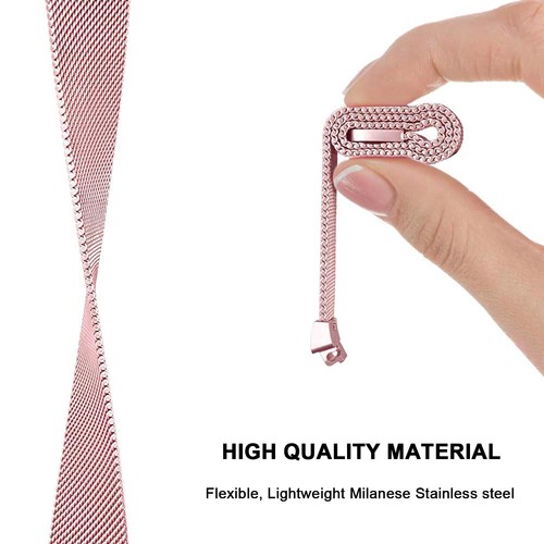 Correa de muñeca de liberación rápida Milanese para Fitbit Inspire HR/Inspire 2/Ace 3 - Imagen 33 de 57