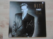Joachim Witt Autogramm signed Maxi-Cover "Mad News" Vinyl