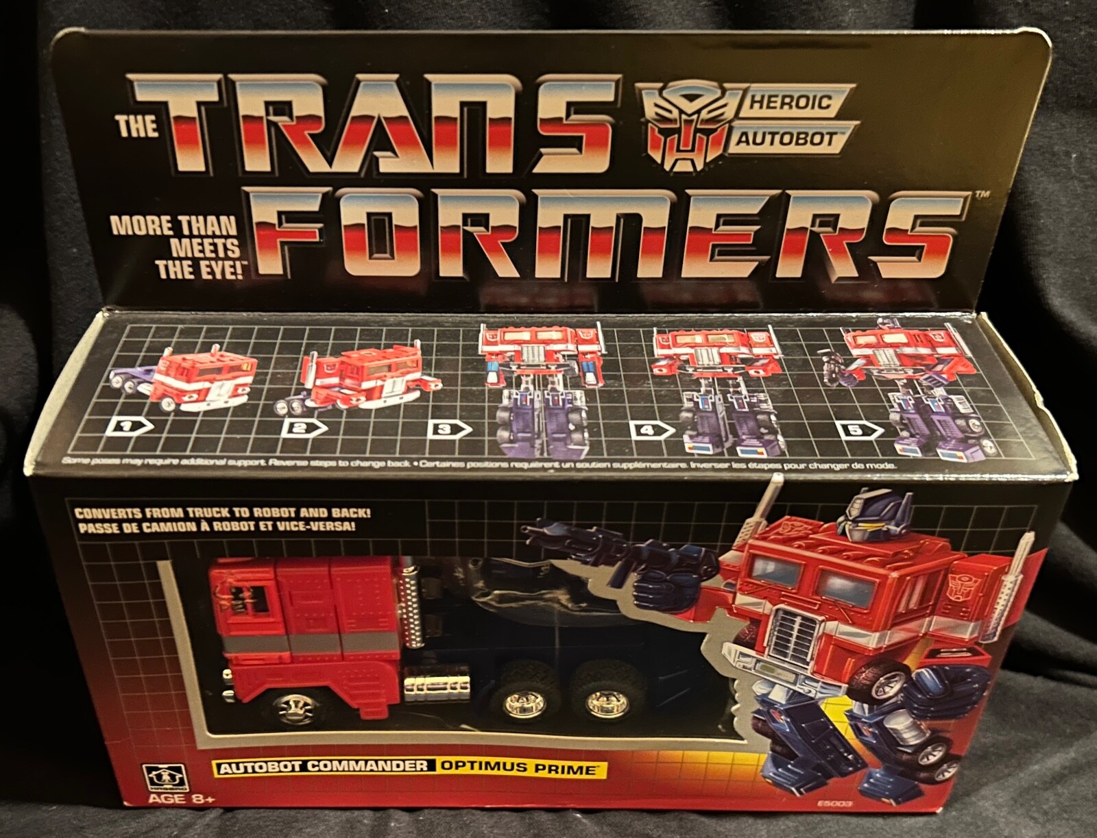 Transformers G1 Reissue Optimus Prime Walmart Exclusive