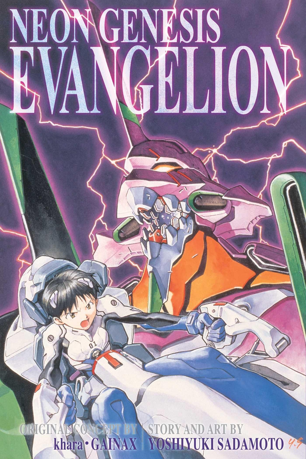 Thumbnail - Neon Genesis Evangelion 3-in-1 Edition, Vol. 1 | Includes Vols. 1, 2 &