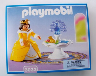 SEALED Playmobil 3033 Princess with Magic Fountain NEW for castle peacock  rug