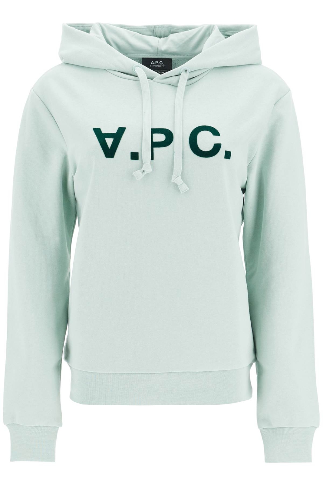 Мужская толстовка Grand VPC унисекс с капюшоном A.P.C. Men Tg. XS COHBNM27908 KLL ЗЕЛЕНЫЙ