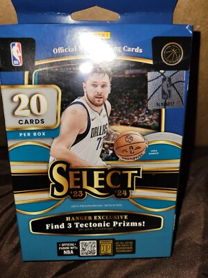 2023-2024 Panini Select Basketball Hanger Box 20 Cards TECTONIC