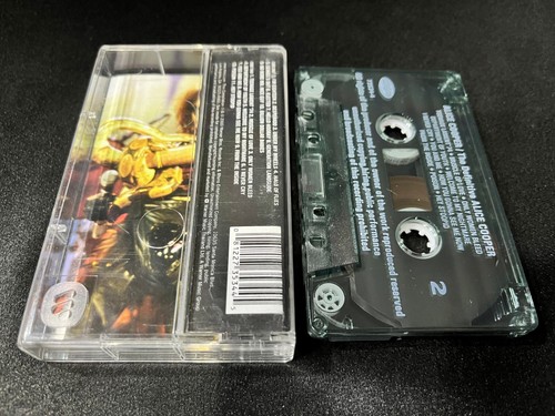 The Definitive Alice Cooper Cassette Tape (2001) Glam Rock 90s - Picture 3 of 3