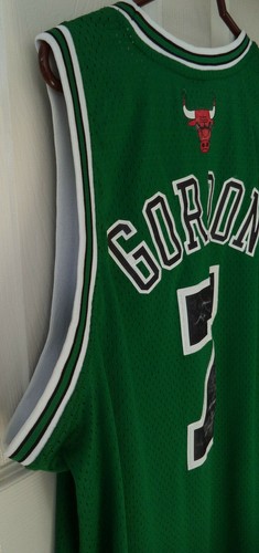 Adidas ST. PATRICK DAY Chicago Bulls #7 Ben Gordon Jersey Men's Size XXL Vintage - Picture 9 of 11