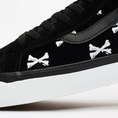 WTAPS × Vans Vault Sk8-Hi LX Black White VN0A4BVB20P1 Men's Size
