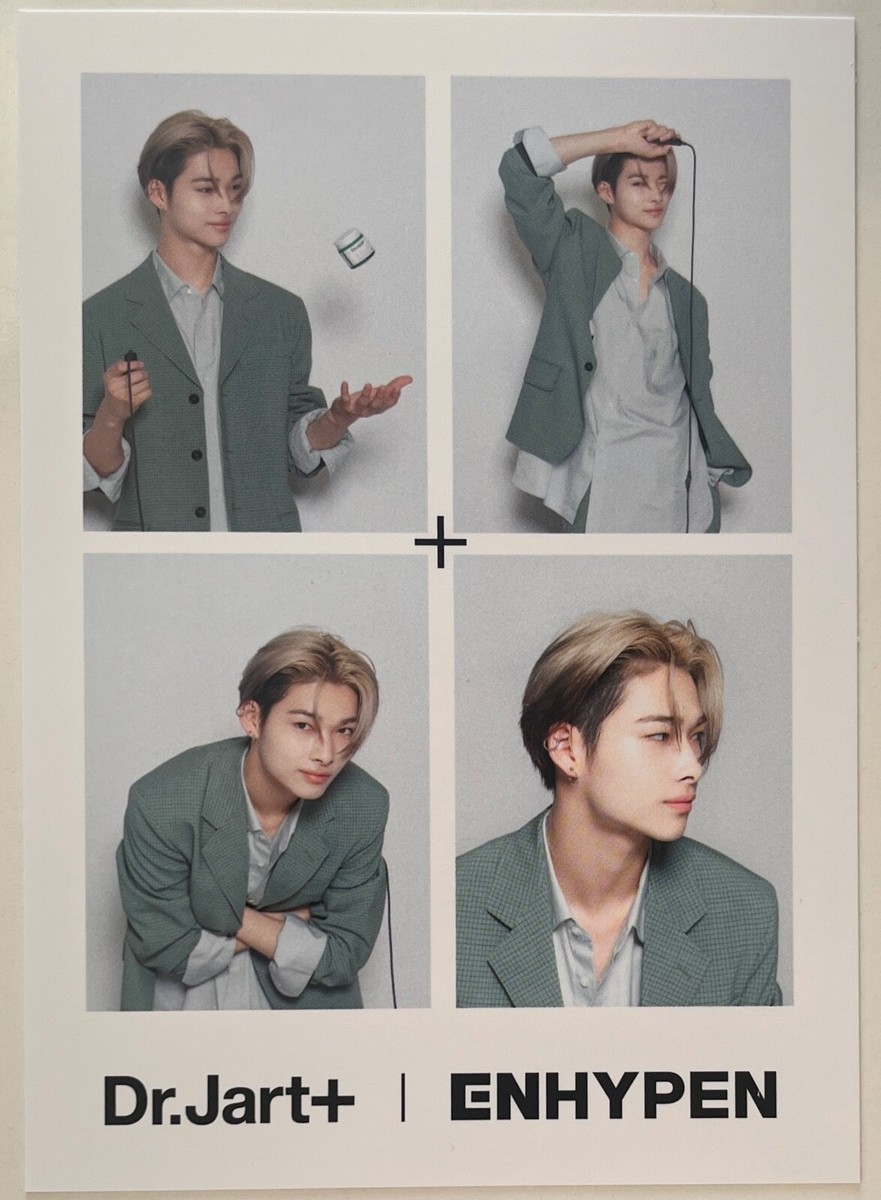 ENHYPEN x Dr.Jart+ Official 4-Cut Photo Photocard Jungwon Sunghoon