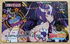 SHIPS FROM USA NEW Konami e-AMUSEMENT PASS Card Mahjong Fight Girl Amusement IC
