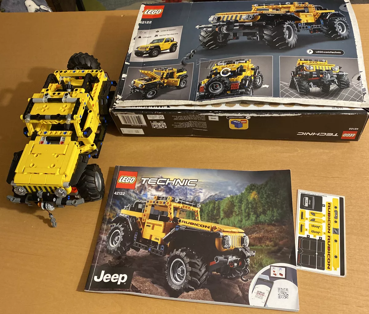 LEGO Technic 42122 Jeep Wrangler detailed building review 