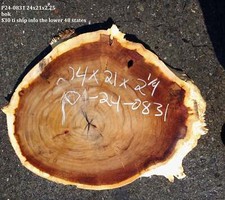 Poplar Slab Cookie Cut Craft Woods DIY River Table P24-0831