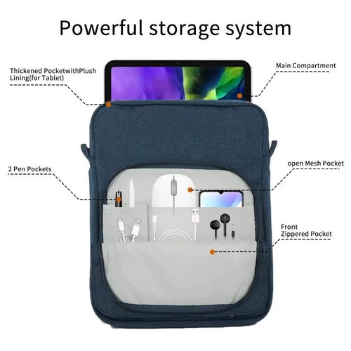 Tablet Bag Case for Samsung Galaxy Tab S10 Plus Ultra S9 S8 Universal Laptop Pou - Picture 10 of 35
