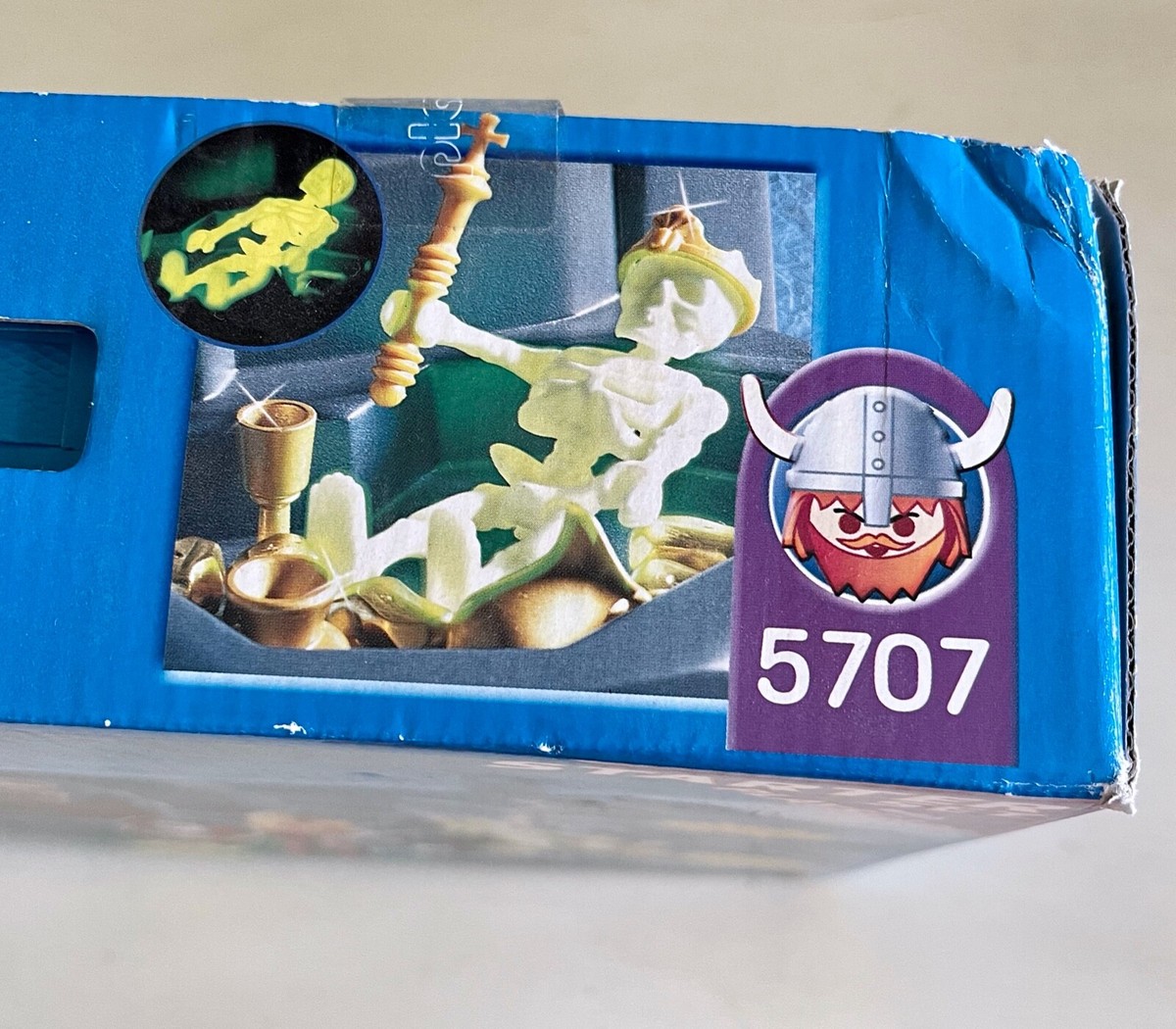 Playmobil 5707 Viking Starter Set Saxon Knight Horse Glow-in-the