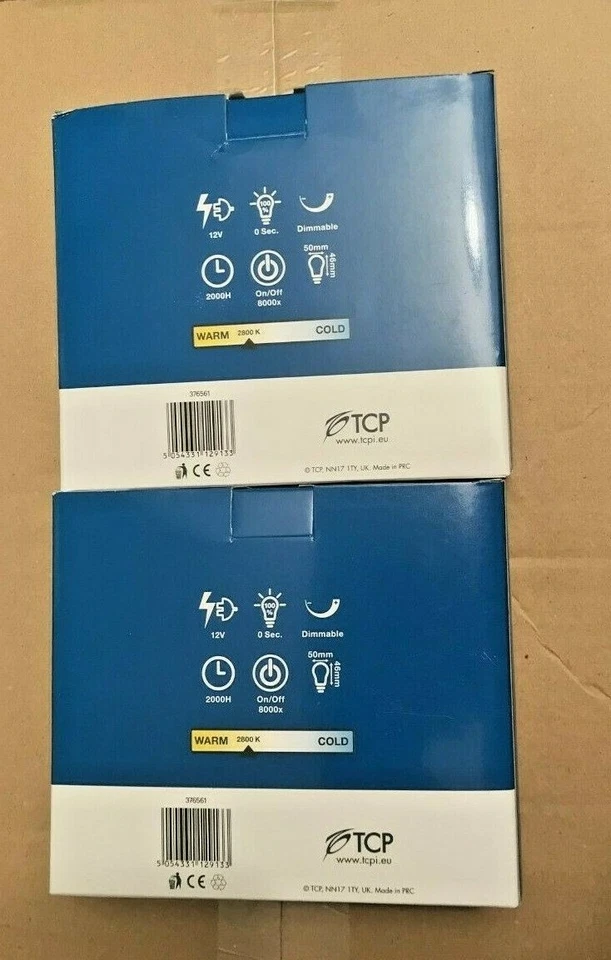 MR16 6x Spotlight Bulbs Halogen Dimmable Warm White Spot light 50W Watt - Image 2 of 3